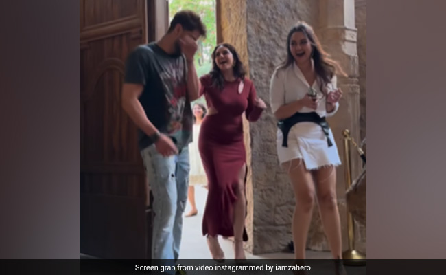 Zaheer Iqbal "Once Again" Pranks Sonakshi Sinha And Huma Qureshi "On Popular Demand"