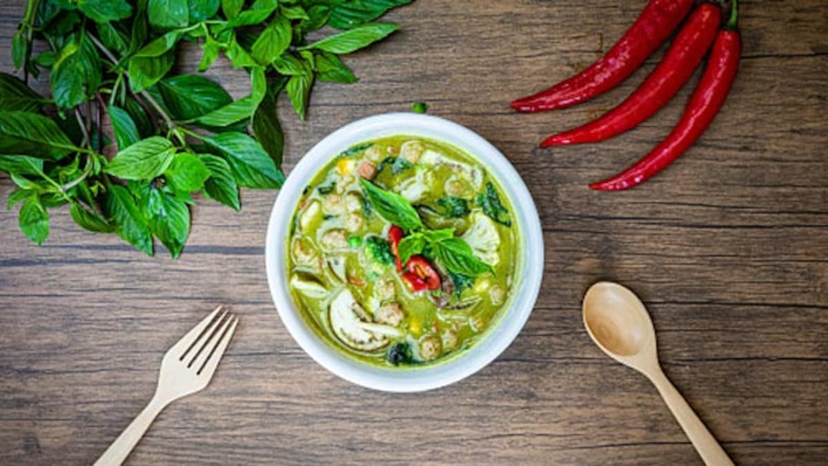 Watch: Easy Veg Thai Green Curry Recipe For A Healthy And Delicious