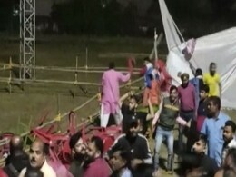 Video: Chairs Fly, Tents Uprooted As 2 Groups Clash At Chhath Puja Event Video: Chairs Fly, Tents Uprooted As 2 Groups Clash At Chhath Puja Event