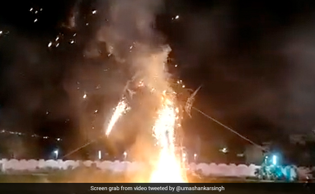 Video: They Set Fire To Ravan On Dussehra Night. He Decided To Fire Back