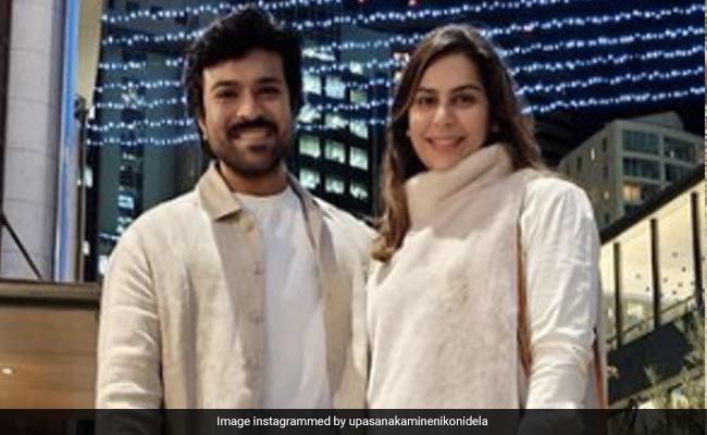 SS Rajamouli Turns Photographer For Ram Charan And Upasana In Japan