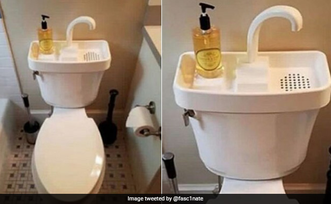 This Unique Japanese Toilet With an Attached Sink Can Help Save Water, See Post