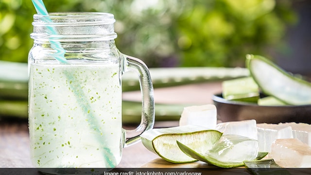Aloe vera contains antimicrobial and antibacterial properties