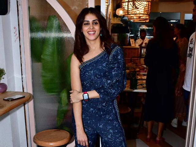 Genelia D'Souza's Day Out In The City