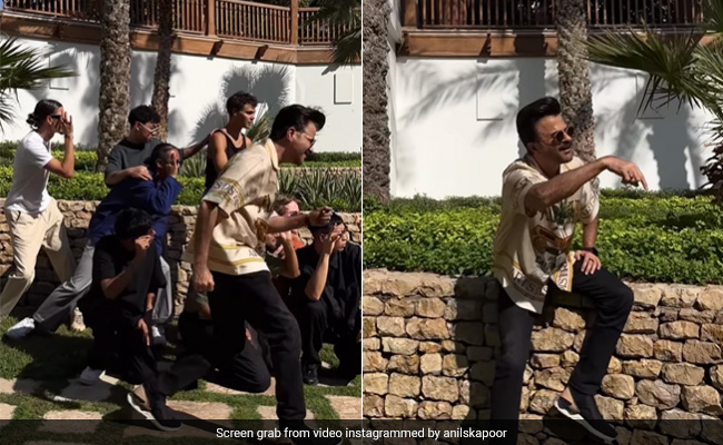 Watch: Anil Kapoor And Norwegian Dance Crew Recreate Iconic Song <i>Ek Ladki Ko Dekha</i>