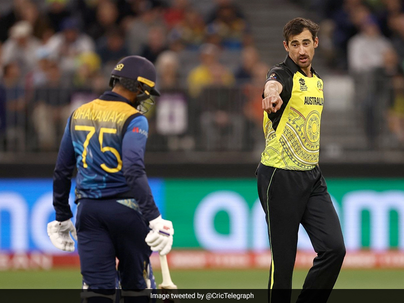 T20 World Cup, Aus vs SL: Mitchell Starc Gives Warning To SL's Dhananjaya Over Leaving Crease Early