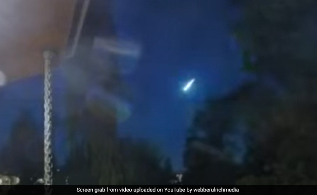 Watch: Stunning Meteor Fireball Blazes Across West Coast
