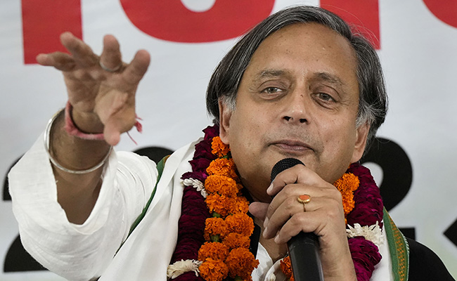 "Alas...": Shashi Tharoor On Typo In His Tweet On Virat Kohli