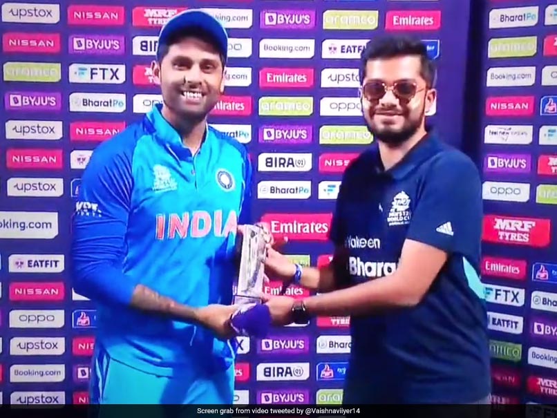 "Lao Bhaiya Do": Suryakumar Yadav's Hilarious Comment During Post-Match Presentation. Watch