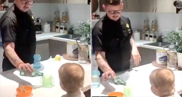 Viral Video: Adorable Dad Whips Up 'Gourmet Meal' For Baby, Twitter Reacts