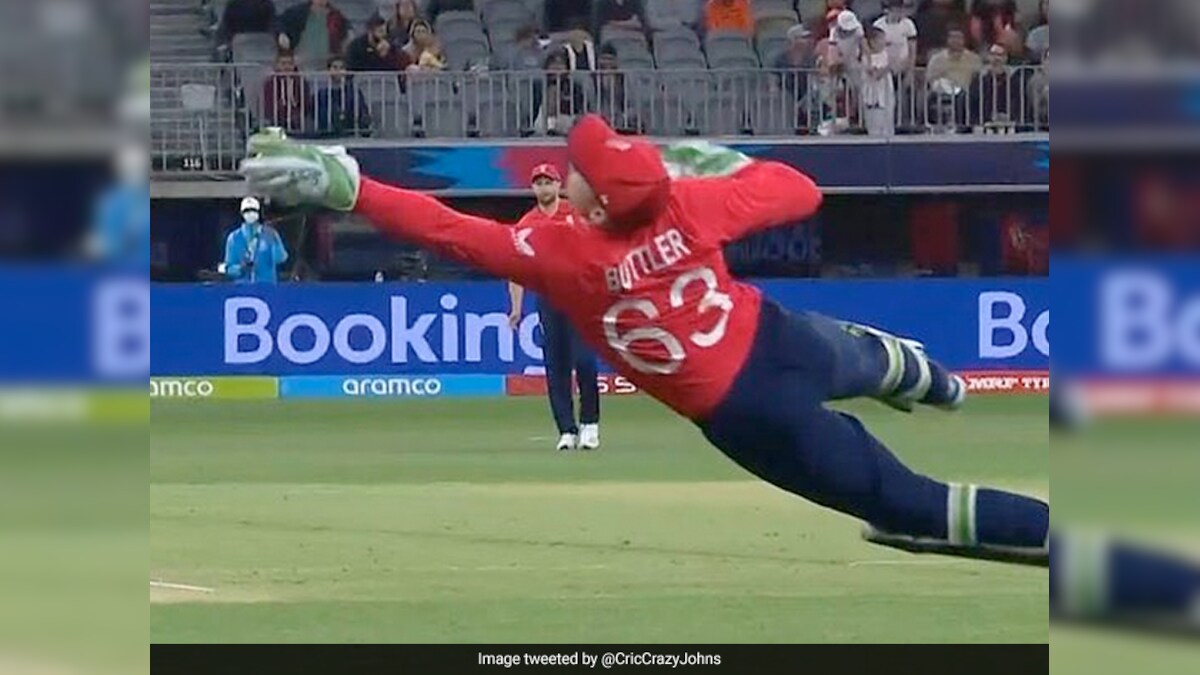 Watch: Superman Jos Buttler Takes Catch Of The Tournament Contender In Afghanistan Vs England Match