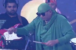 Percussionist Sivamani At The Launch Of Banega Swasth India Season 9 Percussionist Sivamani At The Launch Of Banega Swasth India Season 9