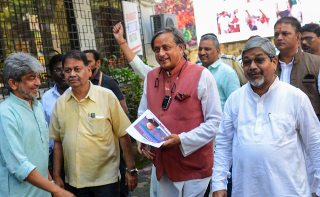 "In For A Surprise": Shashi Tharoor Says Congress Chief Poll Won't Be Lopsided