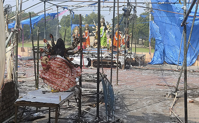 3 Children Among 5 Dead In Massive Fire At UP Puja Pandal, Over 60 Injured