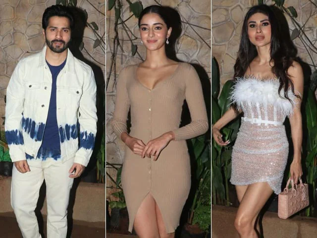 वरुण, अनन्या, मौनी और रिया ने बंटी सजदेह के बर्थडे पार्टी में की शिरकत