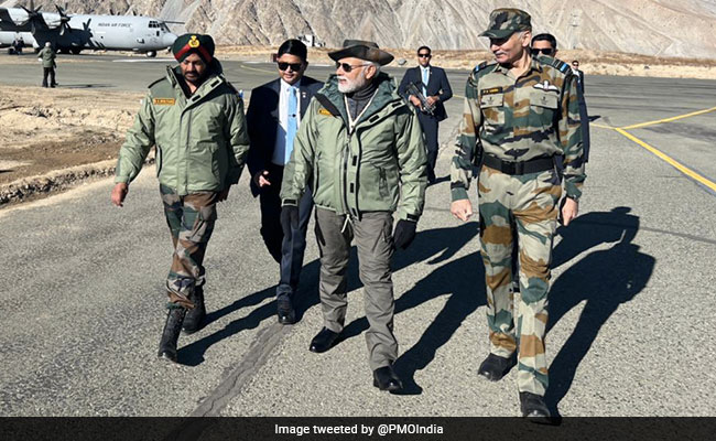 "Leadership Means....": Anand Mahindra On PM's Video From Kargil Visit