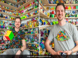 Watch: German Man Sets Guinness World Record For Unique Collection Of Rotating Puzzles Watch: German Man Sets Guinness World Record For Unique Collection Of Rotating Puzzles