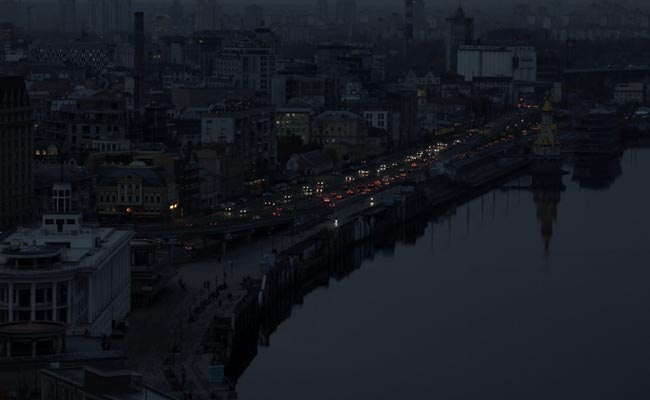 Ukraine's Kyiv To Have "Unprecedented" Power Cuts Amid Russian Strikes