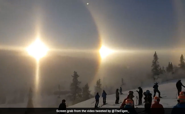 Old Video Showing Magical Sun Halo Lighting Up Sky In Sweden Leaves Internet Mesmerised