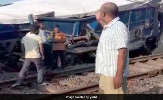 Watch: 53 Wagons Of Coal Train Derail In Bihar