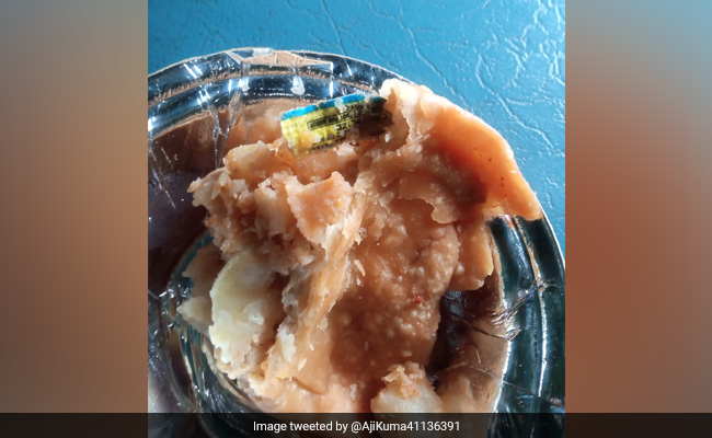Indian Railways Responds After Man Claims To Find "Yellow Paper" Inside Samosa Served On Train