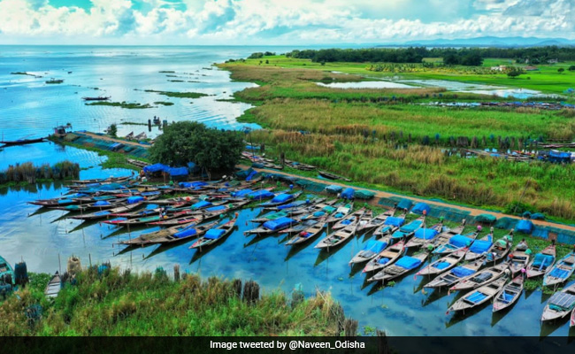 Navin Patnaik Shares Mesmerising Photos Of Chilika Lake In Odisha