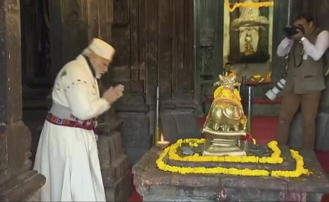 Watch: PM Modi Offers Prayers At Kedarnath Temple In Uttarakhand