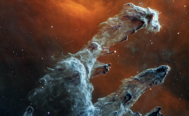 NASA's James Webb Telescope Captures Stunning Image Of Pillars Of Creation
