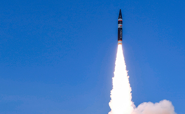 India Successfully Test Fires New-Generation 'Agni Prime' Ballistic Missile