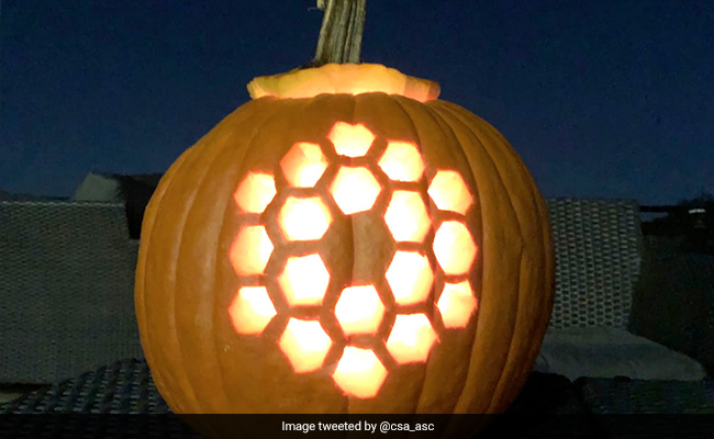 Carve Your Own "James Webb Space Pumpkin" This Halloween. Here's How