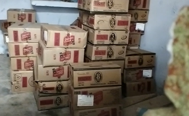 Stacks Of Liquor Bottles Found In Government School In UP Near Dry Bihar
