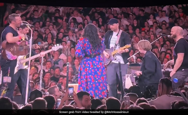 Video: "Song's In Farsi" - Coldplay Sings To Support Iran Protesters