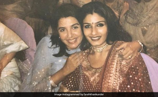 Raveena Tandon And Farah Khan In A Major Throwback Pic