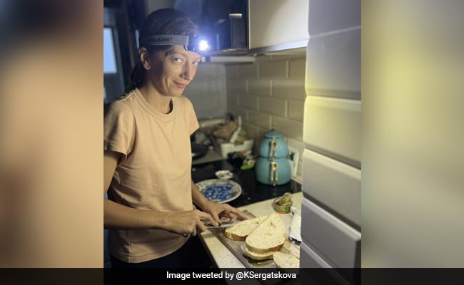 Ukraine Journalist Shares Pic Of Her Dark Kitchen, Internet Says "Stay Strong"