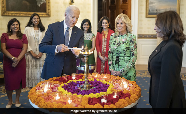 "Honoured": Joe Biden Hosts White House's Biggest-Ever Diwali Celebration