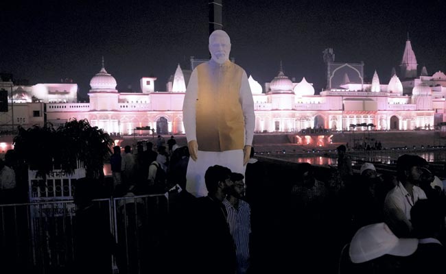 PM Modi In Ayodhya Live Updates: City Decked Up Ahead Of PM's Ram Temple Visit On Diwali Eve