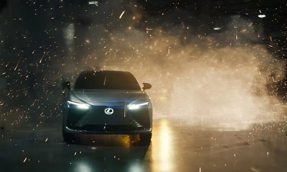 All-Electric Lexus RZ 450e Features In New Black Panther: Wakanda Forever TVC