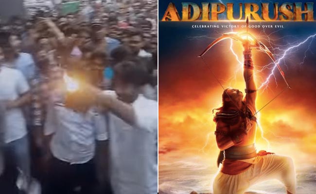 'आदिपुरुष' के राम की आरती उतारते दिखे प्रभास के फैंस, देखकर लोग बोले- ये लोग कौन से बुखार में हैं