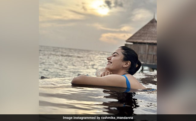 "Water Baby" Rashmika Mandanna Is Having This Much Fun In Maldives. See Post