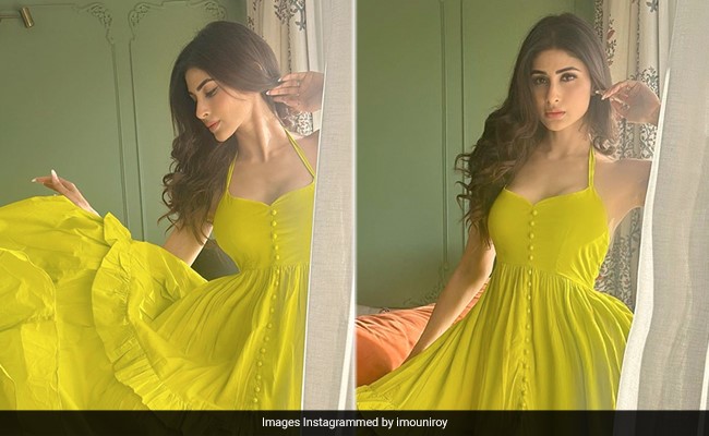 Even If The Rains Don't Stop, At Least We've Got Mouni Roy Twirling In Her Sunshine Dress