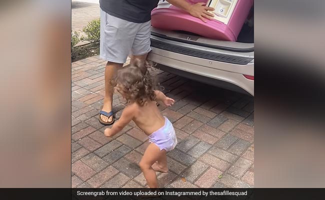 Watch: Little Girl's Reaction After Seeing Her Favourite Doll House Wins Internet