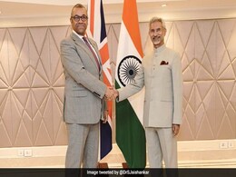 S Jaishankar Meets UK's Foreign Minister, Discuss Conflict In Ukraine S Jaishankar Meets UK's Foreign Minister, Discuss Conflict In Ukraine