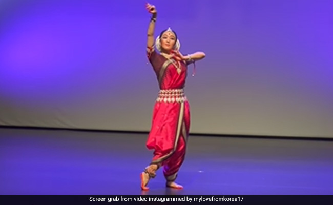 Watch: Indian Classical Dance By Korean Woman Leaves Internet Speechless