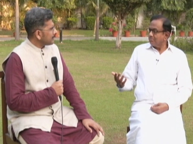 P Chidambaram On Congress Chief Election: "There's No Official Candidate"