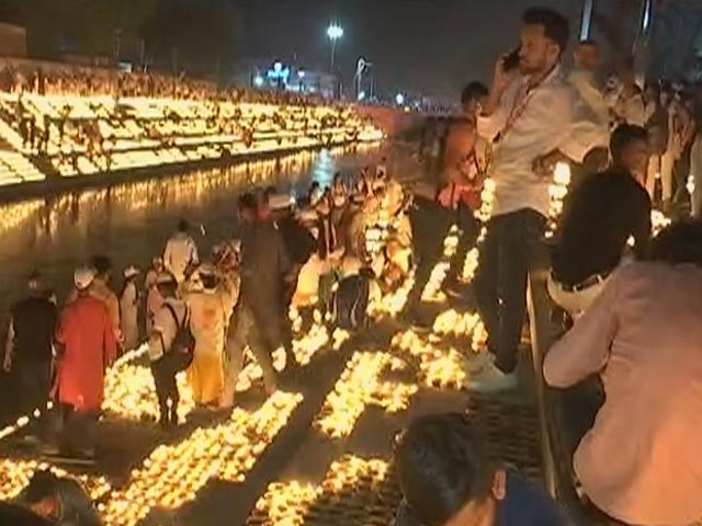 Laser Light Show, Lakhs Of Diyas: PM Attends Ayodhya Deepotsav Celebrations