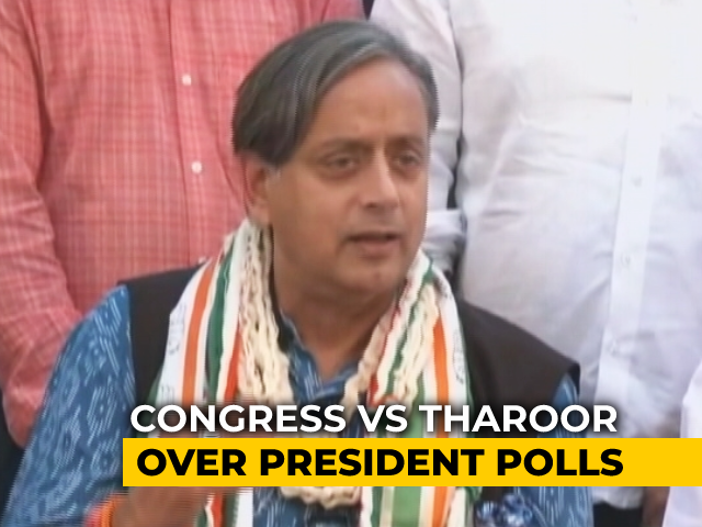 "One Face Before Us, Another Before Media": Congress Slams Shashi Tharoor