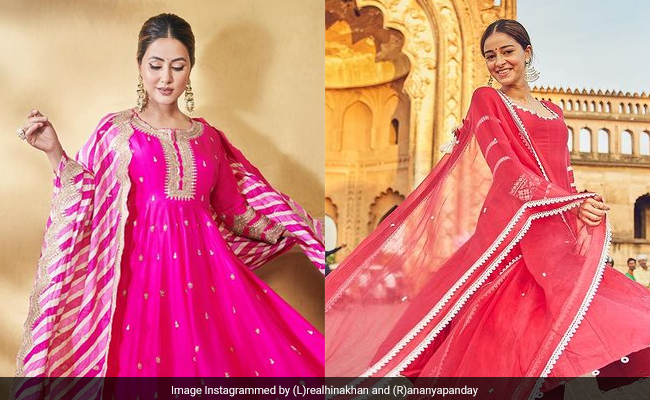 Twirl Like A Diva This Festive Season 2022 With These Anarkali Kurtas