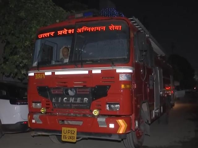 Massive Fire At Noida Pathology Lab Doused, No Casualty