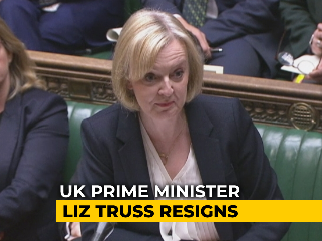 Liz Truss Resigns As UK PM After 45 Days Amid Economic Turmoil
