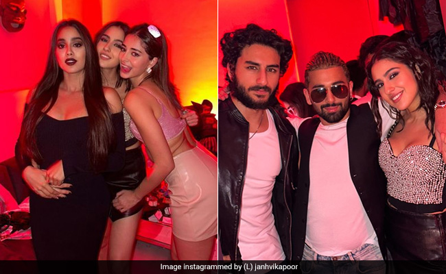 Sara-Ibrahim Ali Khan, Janhvi Kapoor And Ananya Panday Had This Much Fun At Halloween Party. See Inside Pics
